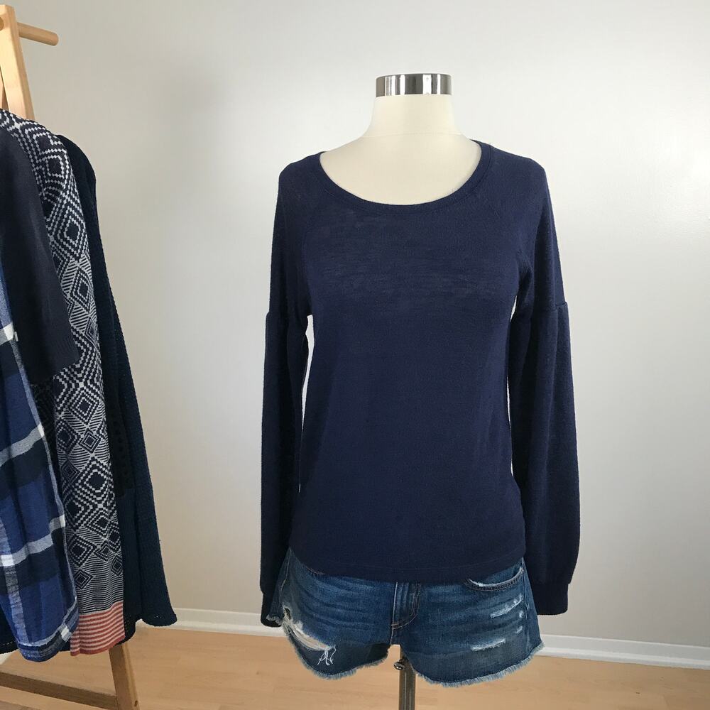 Sanctuary • Cozy Drop Sleeve Tee Essential Blue